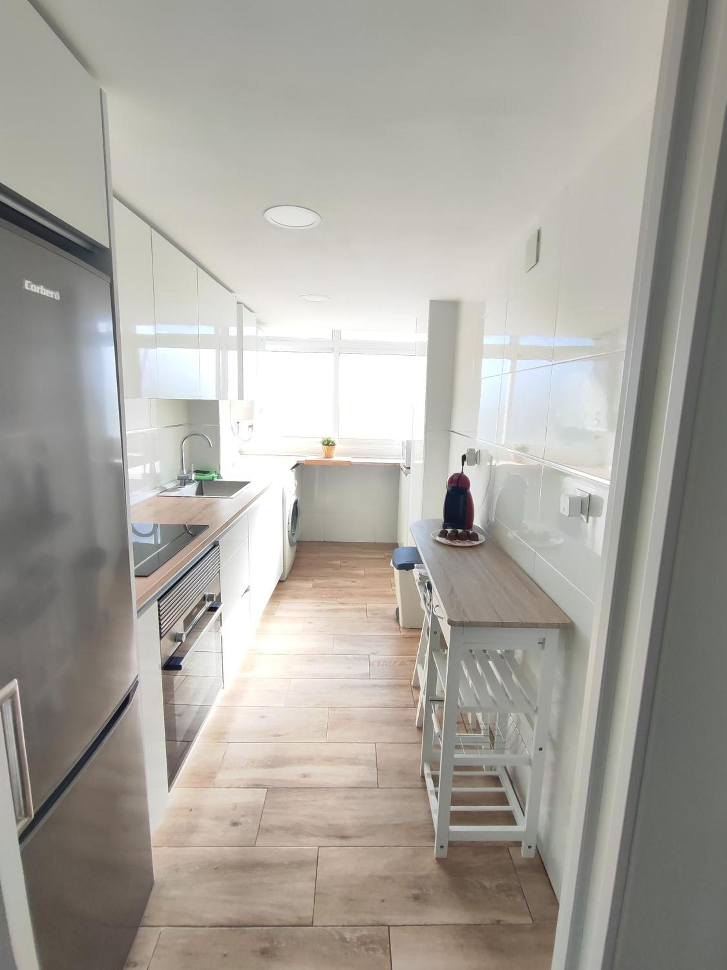 Apartamento Malaga 300 Metros De La Playa Luaran gambar