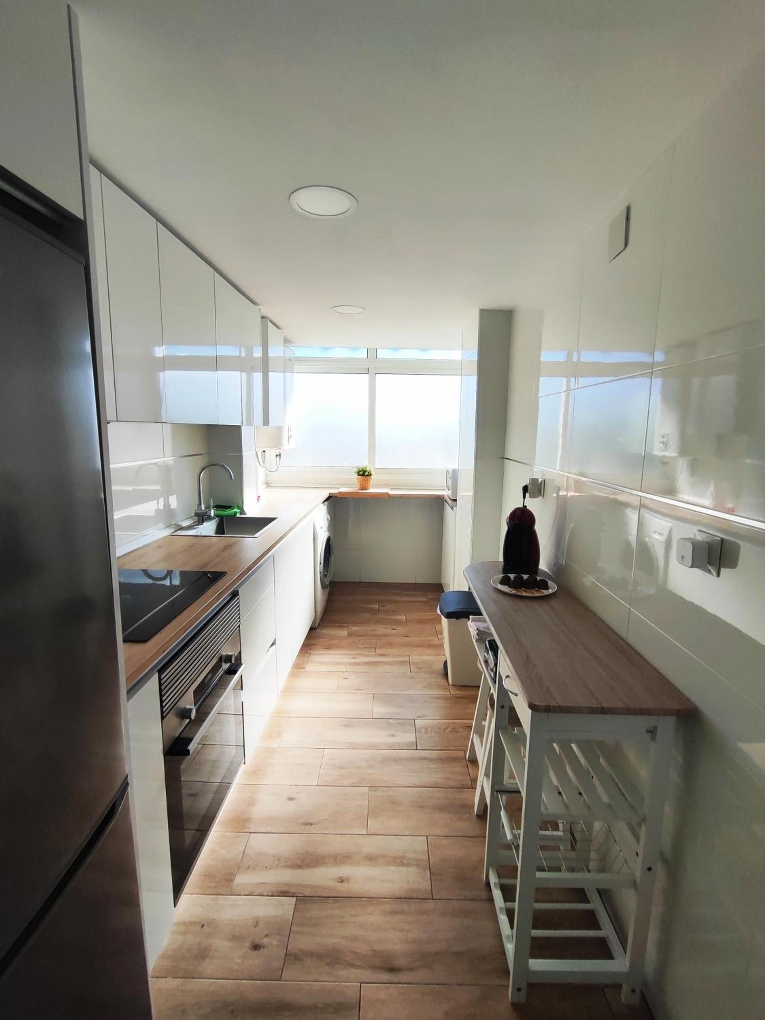 Apartamento Malaga 300 Metros De La Playa Luaran gambar